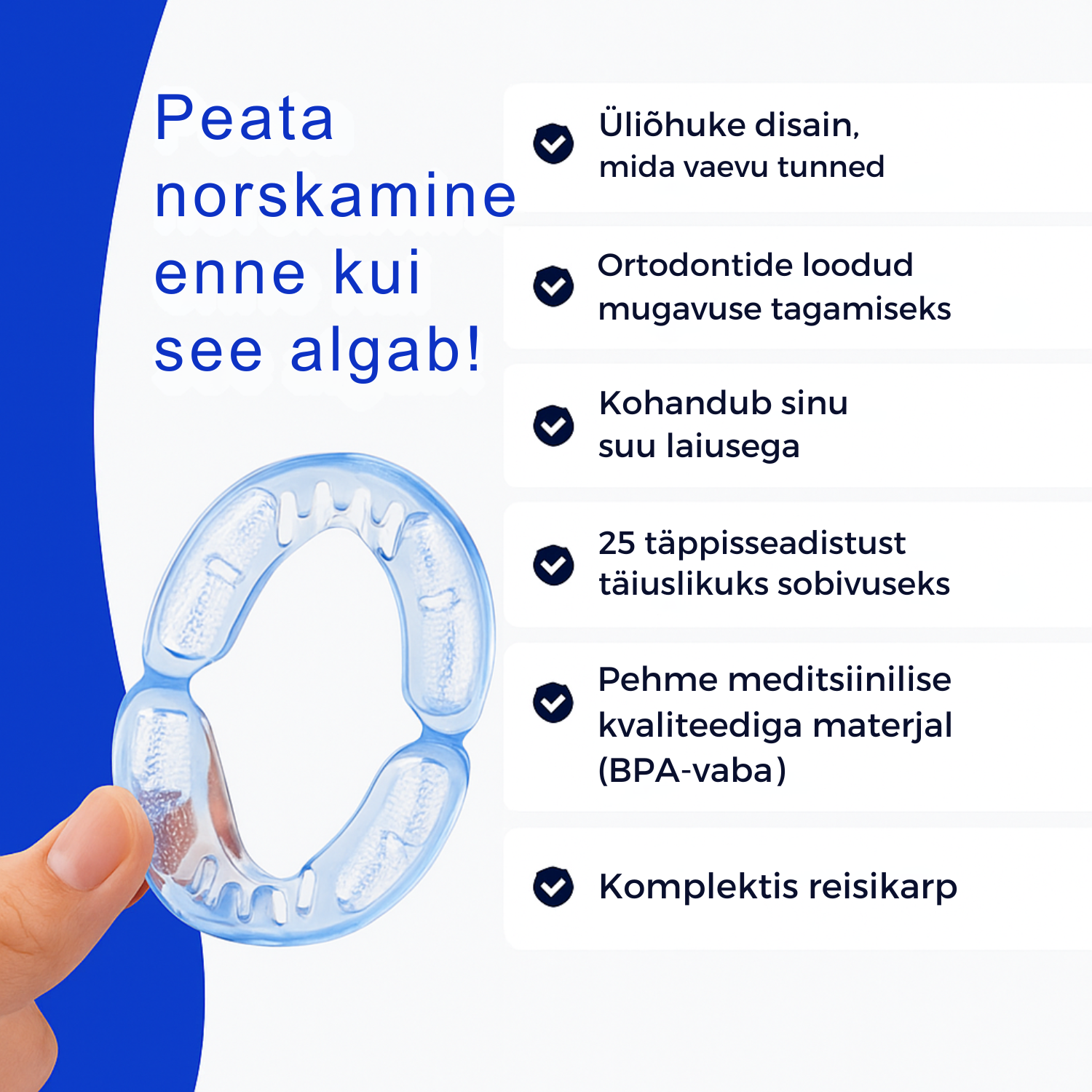 UneLabor reguleeritav norskamisvastane hambakaitse